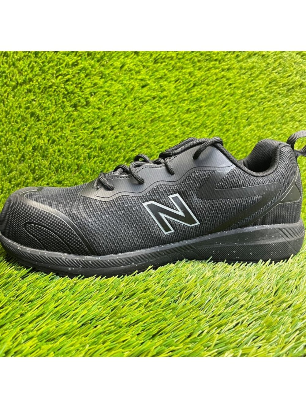 New Balance Logic EH Mens Size 8.5 Black White Composite Toe Safety Work Shoes - Picture 2 of 12